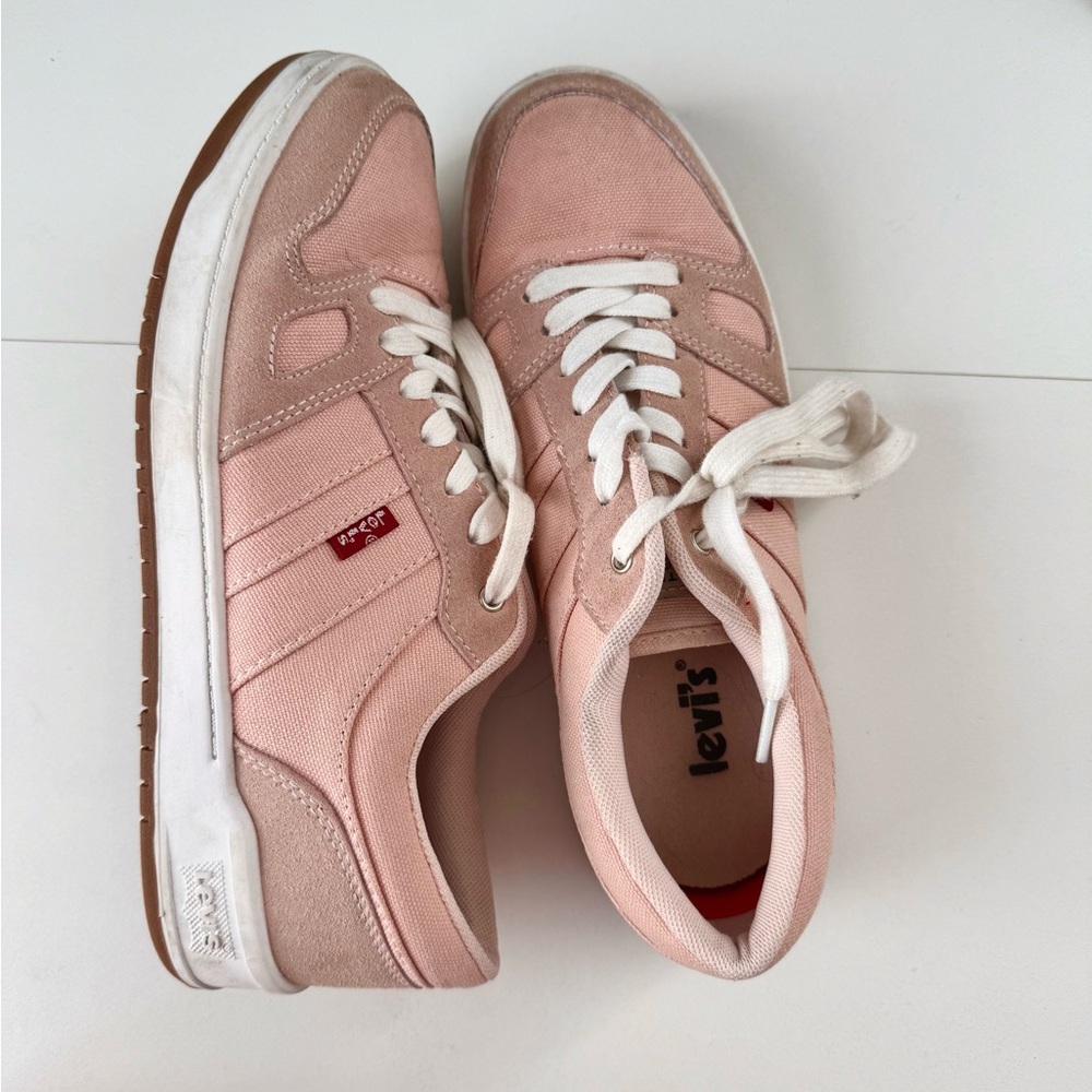 Levi's Blush Canvas Sneakers